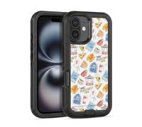 Head Case Designs Officially Licensed Gilmore Girls Icons Graphics Ultra-Armoured Shockproof Case [Military Grade Protection] Compatible With Apple iPhone 16