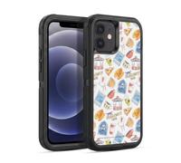 Head Case Designs Officially Licensed Gilmore Girls Icons Graphics Ultra-Armoured Shockproof Case [Military Grade Protection] Compatible With Apple iPhone 12 / iPhone 12 Pro