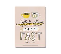 Head Case Designs Officially Licensed Gilmore Girls Life's Short Talk Fast Graphics 11.8 x 15.7 x 0.04 (300 x 400 x 1 mm) Metal Wall Art Poster - Wall Decor for Living Room, Bedroom & Gaming Room