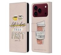 Head Case Designs Officially Licensed Gilmore Girls Life's Short Talk Fast Graphics Leather Wallet Case Compatible With Apple iPhone 18 Pro Max
