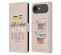Head Case Designs Officially Licensed Gilmore Girls Life's Short Talk Fast Graphics Leather Wallet Case Compatible With Apple iPhone 17 Air