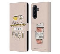Head Case Designs Officially Licensed Gilmore Girls Life's Short Talk Fast Graphics Leather Wallet Case Compatible With Samsung Galaxy A17 4G / 5G