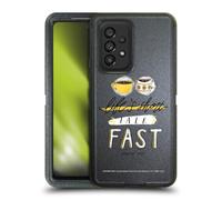 Head Case Designs Officially Licensed Gilmore Girls Life's Short Talk Fast Graphics Ultra-Armoured Shockproof Case [Military Grade Protection] Compatible With Samsung Galaxy A53 5G (2022)