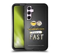 Head Case Designs Officially Licensed Gilmore Girls Life's Short Talk Fast Graphics Ultra-Armoured Shockproof Case [Military Grade Protection] Compatible With Samsung Galaxy A35 5G