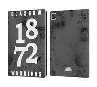 Head Case Designs Officially Licensed Glasgow Warriors 1872 Warriors Graphics Leather Wallet Case Compatible With Apple iPad Pro 13 M4 2024