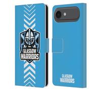 Head Case Designs Officially Licensed Glasgow Warriors Arrow Graphics Leather Wallet Case Compatible With Apple iPhone 17 Air