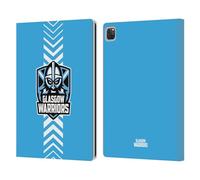 Head Case Designs Officially Licensed Glasgow Warriors Arrow Graphics Leather Wallet Case Compatible With Apple iPad Pro 13 M4 2024