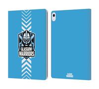 Head Case Designs Officially Licensed Glasgow Warriors Arrow Graphics Leather Wallet Case Compatible With Apple iPad Air 13 2024/2025