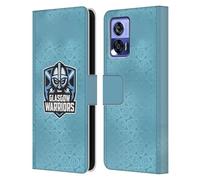 Head Case Designs Officially Licensed Glasgow Warriors Away 2025/26 Crest Kit Leather Wallet Case Compatible With Motorola Edge 30 Neo 5G