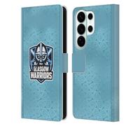 Head Case Designs Officially Licensed Glasgow Warriors Away 2025/26 Crest Kit Leather Wallet Case Compatible With Samsung Galaxy S26 Ultra
