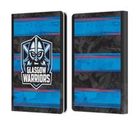 Head Case Designs Officially Licensed Glasgow Warriors EU 2025/26 Crest Kit Leather Wallet Case Compatible With Amazon Kindle Paperwhite 6