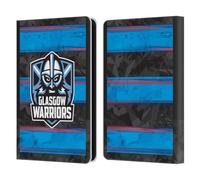 Head Case Designs Officially Licensed Glasgow Warriors EU 2025/26 Crest Kit Leather Wallet Case Compatible With Amazon Kindle 11th Gen (2024)
