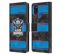 Head Case Designs Officially Licensed Glasgow Warriors EU 2025/26 Crest Kit Leather Wallet Case Compatible With Samsung Galaxy A21s (2020)