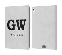 Head Case Designs Officially Licensed Glasgow Warriors GW 1872 Graphics Leather Wallet Case Compatible With Apple iPad Air 13 2024/2025