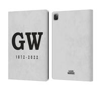 Head Case Designs Officially Licensed Glasgow Warriors GW 1872 Graphics Leather Wallet Case Compatible With Apple iPad Pro 13 M4 2024
