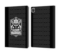 Head Case Designs Officially Licensed Glasgow Warriors Home 2024/25 Crest Kit Leather Wallet Case Compatible With Apple iPad Pro 12.9 2020/2021/2022