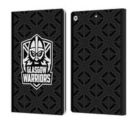 Head Case Designs Officially Licensed Glasgow Warriors Home 2025/26 Crest Kit Leather Wallet Case Compatible With Apple iPad 10.2 2019/2020/2021