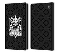 Head Case Designs Officially Licensed Glasgow Warriors Home 2025/26 Crest Kit Leather Wallet Case Compatible With Amazon Fire 7 2022