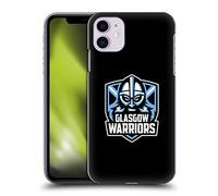 Head Case Designs Officially Licensed Glasgow Warriors Plain Black Logo Hard Back Case Compatible With Apple iPhone 11