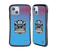 Head Case Designs Officially Licensed Glasgow Warriors Red And Blue Graphics Hybrid Case Compatible With Apple iPhone 14