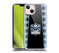 Head Case Designs Officially Licensed Glasgow Warriors Tartan Logo 2 Gel Case [Military Grade Protection] Compatible with Apple iPhone 13 and Compatible with MagSafe