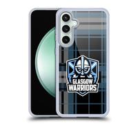 Head Case Designs Officially Licensed Glasgow Warriors Tartan Logo Gel Case [Military Grade Protection] Compatible With Samsung Galaxy S23 FE 5G