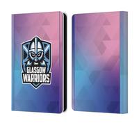 Head Case Designs Officially Licensed Glasgow Warriors Training 2025/26 Crest Kit Leather Wallet Case Compatible With Amazon Kindle 11th Gen (2024)