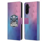 Head Case Designs Officially Licensed Glasgow Warriors Training 2025/26 Crest Kit Leather Wallet Case Compatible With Samsung Galaxy A36 5G