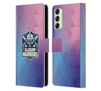 Head Case Designs Officially Licensed Glasgow Warriors Training 2025/26 Crest Kit Leather Wallet Case Compatible With Samsung Galaxy A14 5G
