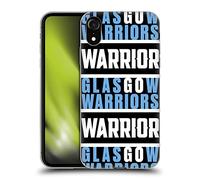 Head Case Designs Officially Licensed Glasgow Warriors Warrior Graphics Soft Gel Case [Military Grade Protection] Compatible With Apple iPhone XR