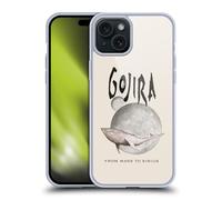Head Case Designs Officially Licensed Gojira From Mars to Sirius Graphics Gel Case [Military Grade Protection] Compatible With Apple iPhone 15 Plus