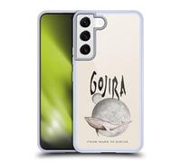 Head Case Designs Officially Licensed Gojira From Mars to Sirius Graphics Gel Case [Military Grade Protection] Compatible with Samsung Galaxy S22 5G and Compatible with MagSafe