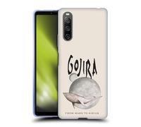 Head Case Designs Officially Licensed Gojira From Mars to Sirius Graphics Gel Case [Military Grade Protection] Compatible With Sony Xperia 10 IV
