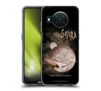 Head Case Designs Officially Licensed Gojira From Mars to Sirius in Black Graphics Gel Case [Military Grade Protection] Compatible With Nokia X10 / X20