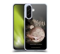 Head Case Designs Officially Licensed Gojira From Mars to Sirius in Black Graphics Gel Case [Military Grade Protection] Compatible With Samsung Galaxy A36 5G