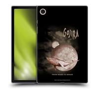 Head Case Designs Officially Licensed Gojira From Mars to Sirius in Black Graphics Gel Case [Military Grade Protection] Compatible With Samsung Galaxy Tab A8 10.5 (2021)
