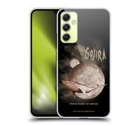 Head Case Designs Officially Licensed Gojira From Mars to Sirius in Black Graphics Hard Back Case Compatible With Samsung Galaxy A34 5G