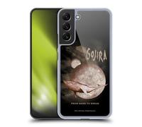 Head Case Designs Officially Licensed Gojira From Mars to Sirius in Black Graphics Hard Back Case Compatible With Samsung Galaxy S22+ 5G