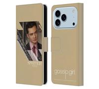 Head Case Designs Officially Licensed Gossip Girl Chuck Graphics Leather Wallet Case Compatible With Apple iPhone 17 Pro