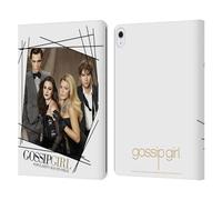 Head Case Designs Officially Licensed Gossip Girl Poster 2 Graphics Leather Wallet Case Compatible With Apple iPad Air 13 2024/2025