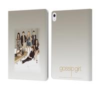 Head Case Designs Officially Licensed Gossip Girl Poster Graphics Leather Wallet Case Compatible With Apple iPad Air 13 2024/2025