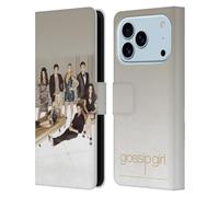 Head Case Designs Officially Licensed Gossip Girl Poster Graphics Leather Wallet Case Compatible With Apple iPhone 17 Pro