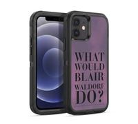 Head Case Designs Officially Licensed Gossip Girl What Would Blair Graphics Ultra-Armoured Shockproof Case [Military Grade Protection] Compatible With Apple iPhone 12 / iPhone 12 Pro