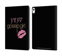 Head Case Designs Officially Licensed Gossip Girl XOXO Graphics Leather Wallet Case Compatible With Apple iPad Air 13 2024/2025