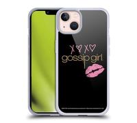 Head Case Designs Officially Licensed Gossip Girl XOXO Graphics Soft Gel Case Compatible With Apple iPhone 13
