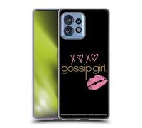 Head Case Designs Officially Licensed Gossip Girl XOXO Graphics Soft Gel Case Compatible With Moto Edge 40 Pro/Plus 2023