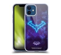 Head Case Designs Officially Licensed Gotham Knights Nightwing Character Art Gel Case [Military Grade Protection] Compatible with Apple iPhone 12 / iPhone 12 Pro and Compatible with MagSafe