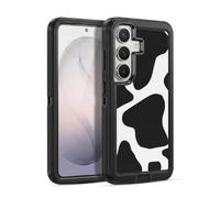 Head Case Designs Officially Licensed Grace Illustration Cow Animal Prints Ultra-Armoured Shockproof Case [Military Grade Protection] Compatible With Samsung Galaxy S26