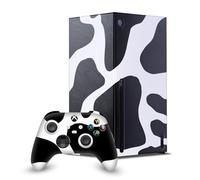 Head Case Designs Officially Licensed Grace Illustration Cow Art Mix Game Console Wrap and Game Controller Skin Bundle Compatible With Xbox Series X