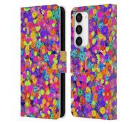 Head Case Designs Officially Licensed Grace Illustration Daisies Lovely Floral Leather Wallet Case Compatible With Samsung Galaxy S23 5G